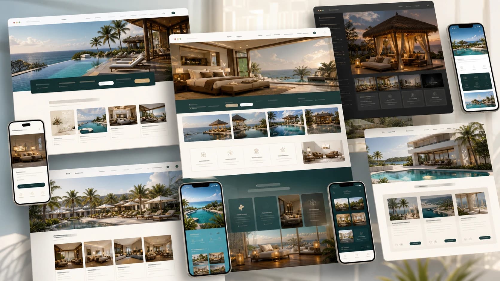 Hotel, Villa & Cabana Websites website examples